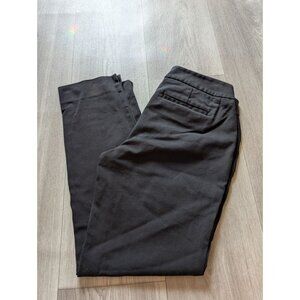 Talbots Signature Black Slim Fit Dress Pants Size 2 Womens Cotton Blend